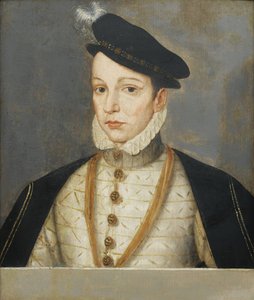 Portrett av kong Charles IX av Frankrike 1550-1574, slutten av 1500-tallet