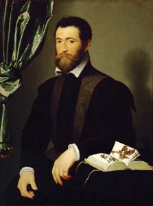 Portrett av Pierre Quthe, apotek, 1562. av François Clouet