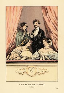 En boks på den italienske operaen av François Courboin