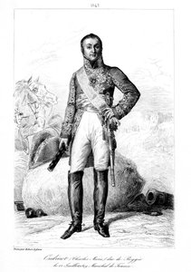Nicolas Charles Oudinot 1767-1847, hertug av Reggio og marskalk av Frankrike, 1839.