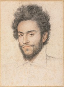 Ung mann med skjegg, 1600-tallet.