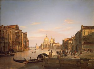 Canal Grande i Venezia, av Francesco Vervloet