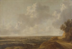 Panoramalandskap Panorama på landsbygda rundt Kleve av François van Knibbergen