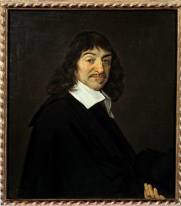 Portrett av Rene Descartes av Frans (after) Hals