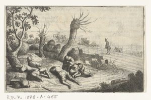 Satan sår ugress av Frans Allen