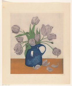 Tulipaner i en mugge
