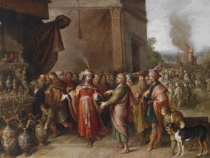 Croesus viser Solon sine skatter