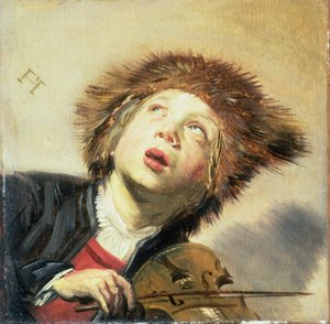 En gutt med en fiol av Frans Hals