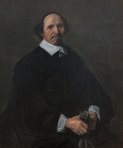 Dansk: Portrett av en mann Portrett av en mann av Frans Hals