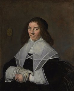 Nederlandsk: Portrett av Dorothea Berck (1593–1684) Portrett av Dorothea Berck av Frans Hals