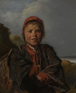 Fisherboy (olje på lerret) av Frans Hals