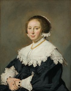 Portrett av en kvinne av Frans Hals