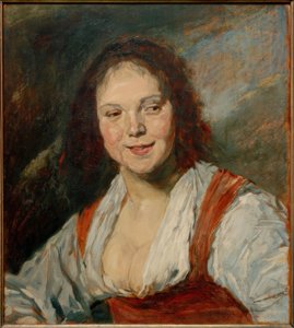 Kopi av Bohémienne av Frans Hals av Frans Hals