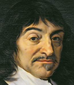 Portrett av Rene Descartes (1596-1650) ca. 1649 (detalj av 32939)