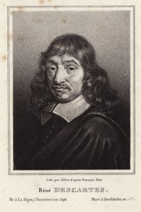 Portrett av Rene Descartes av Frans Hals