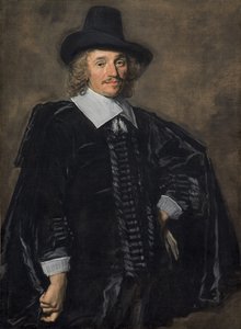Portrett av en gentleman, 16501652. av Frans Hals