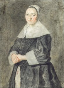 Portrett av en dame av Frans Hals