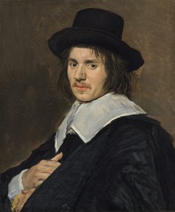 Portrett av en mann, 16481650. av Frans Hals