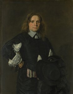 Portrett av en mann, tidlig på 1650-tallet. av Frans Hals