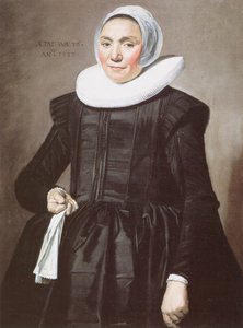 Portrett av en kvinne av Frans Hals