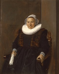 Portrett av en eldre kvinne, tradisjonelt kalt Mevrouw Bodolphe, 1643