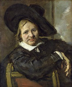 The Man with the Slouch Hat, etter 1660 av Frans Hals