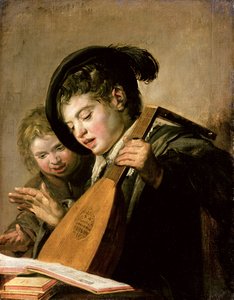 De syngende guttene av Frans Hals
