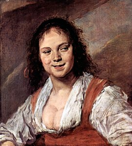 Ung kvinne av Frans Hals