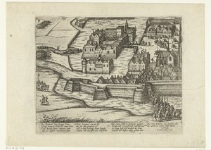 Erobringen av Breda, 1590 av Frans Hogenberg
