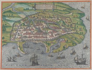 Kart over Alexandria, 1575