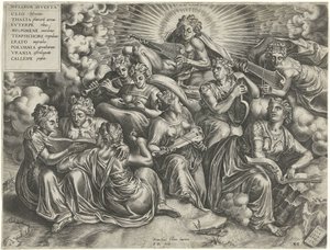 Apollo og musene av Frans Huys