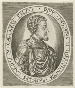 Portrett av kong Filip II, konge av Spania av Frans Huys