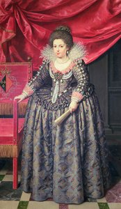 Portrett av Elizabeth av Frankrike (1602-44) datter av Henri IV og Marie de
