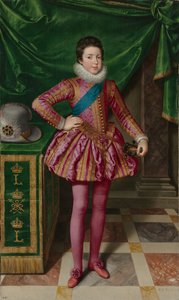 Portrett av kong Louis XIII av Frankrike, 1611 av Frans II Pourbus