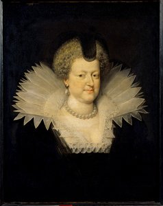 Portrett av Marie de Medici av Frans II Pourbus