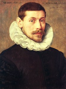 Portrett av en mann, 32 år av Frans II Pourbus