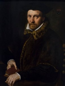 Portrett av Dom Andreas Boulingier, ca. 1580 (olje på eik)