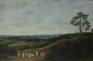 Et brasiliansk landskap, 1650.