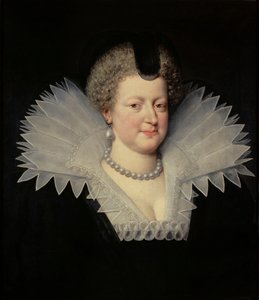 Portrett av Marie de Medici 1575-1642, 1613. av Frans Pourbus the Younger