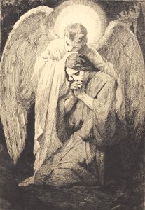 Kristus i Getsemane av Frans Schwartz