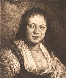 Leende jente, etter Frans Hals
