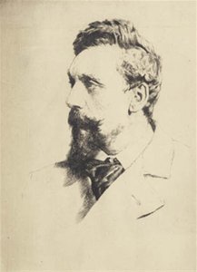 Portrett av Carl Bloch av Frans Schwartz