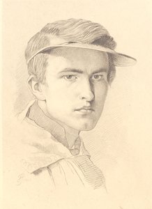 Portrett av J. Th. Lundbye av Frans Schwartz