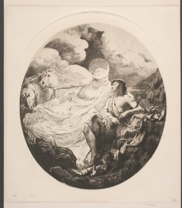 Selene og Endymion av Frans Schwartz