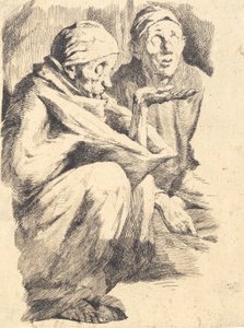 To blinde tiggere av Frans Schwartz