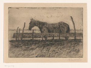 Hest av Frans Smissaert (signed by artist)