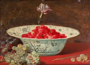 Jordbær med en nellik av Frans Snyders or Snijders
