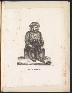 Sinjoorke, 1825 Signorken (tittel på objekt)