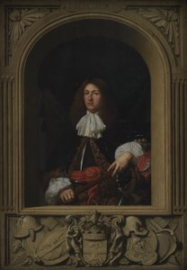 Portrett av grev Ulrik Frederik Gyldenløve av Frans van I Mieris