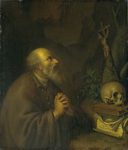 Eremitten av Frans van Mieris (II)